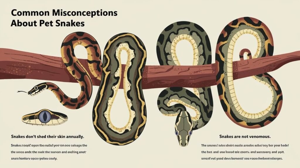 Common Misconceptions About Pet Snakes