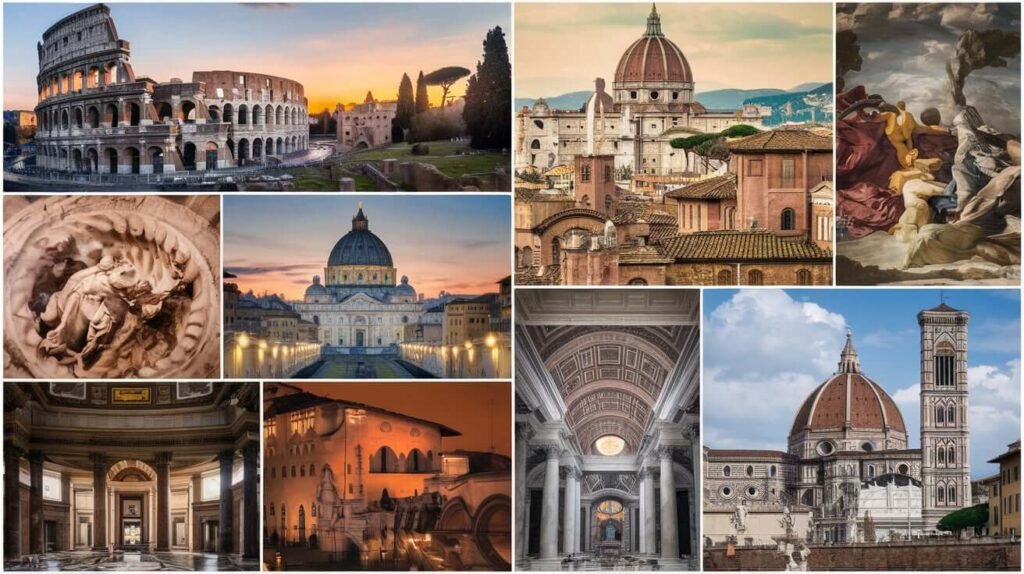 Days 4 to 6in Rome and Florence Italy