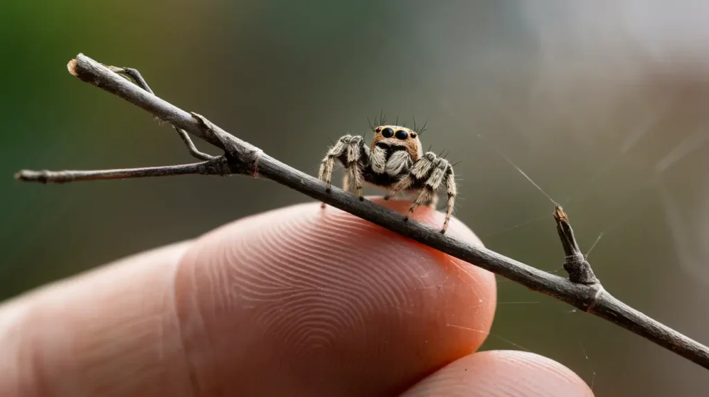 Do Jumping Spiders Bond with Humans