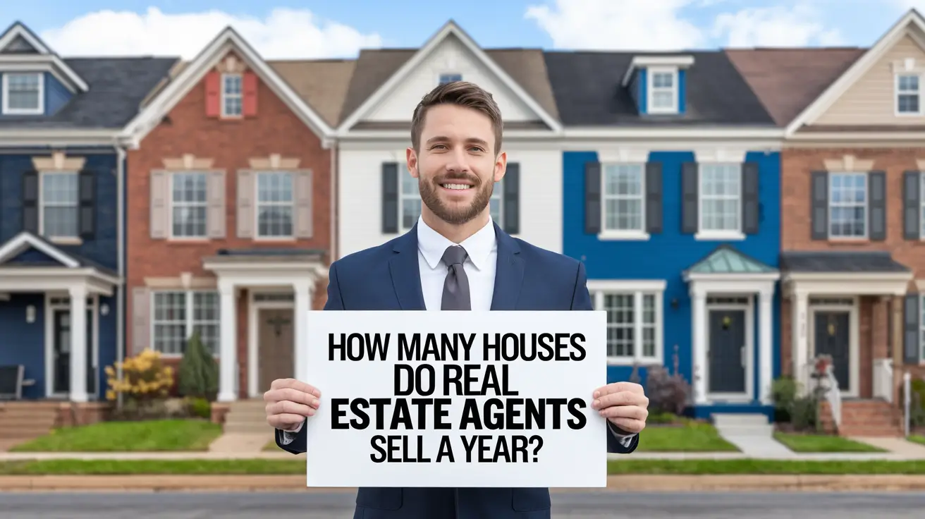 How Many Houses Do Real Estate Agents Sell a Year