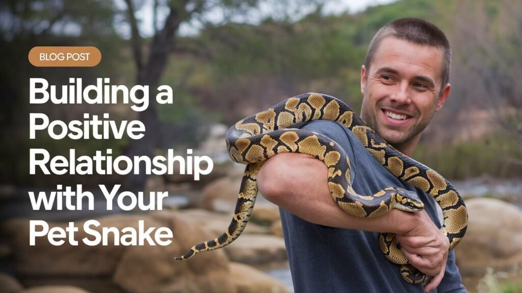 Build a Positive Relationship with Your Pet Snake