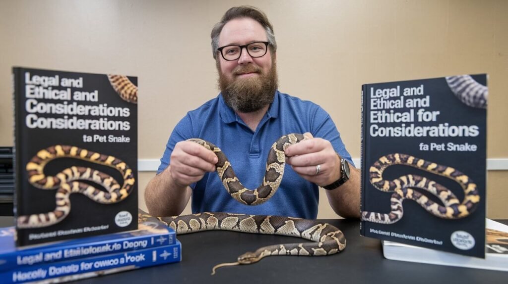Legal and Ethical Considerations for Owning a Pet Snake