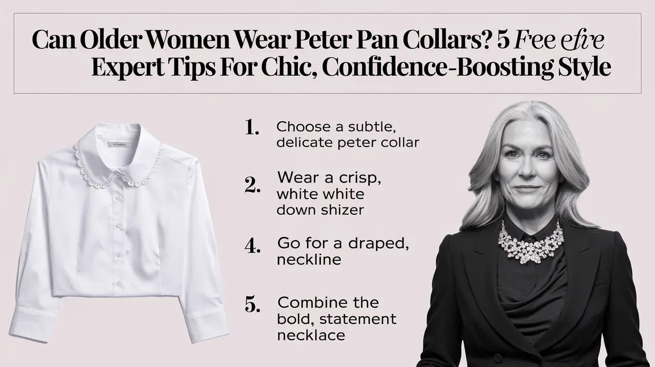 Older Women Wear Peter Pan Collars
