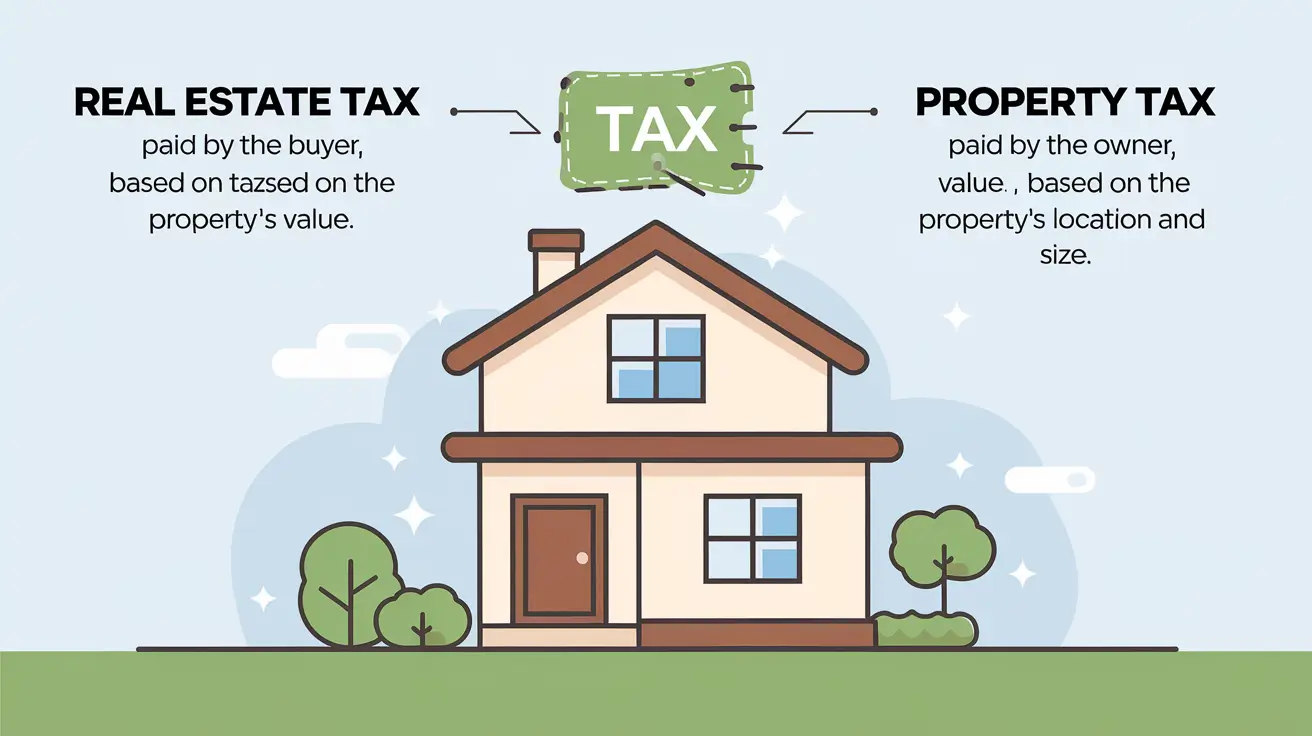 Real Estate and Property Taxes Are the Same