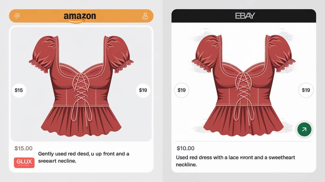 Selling used items on Amazon vs. eBay