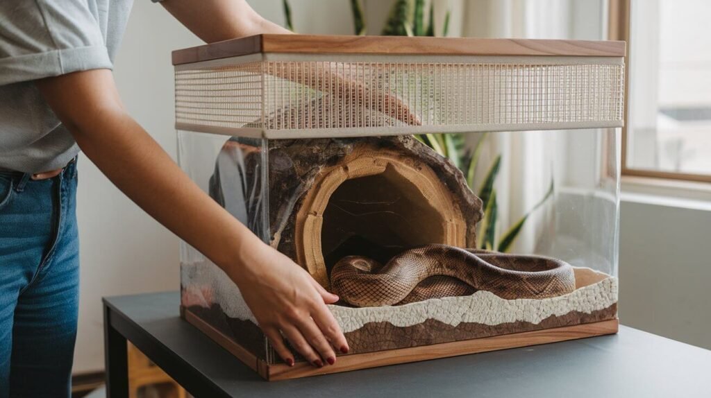 Setting Up a Habitat for Your Pet Snake