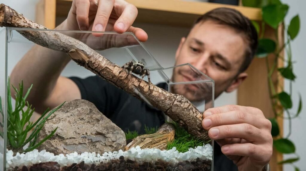 Setting Up a Home for Your Jumping Spider