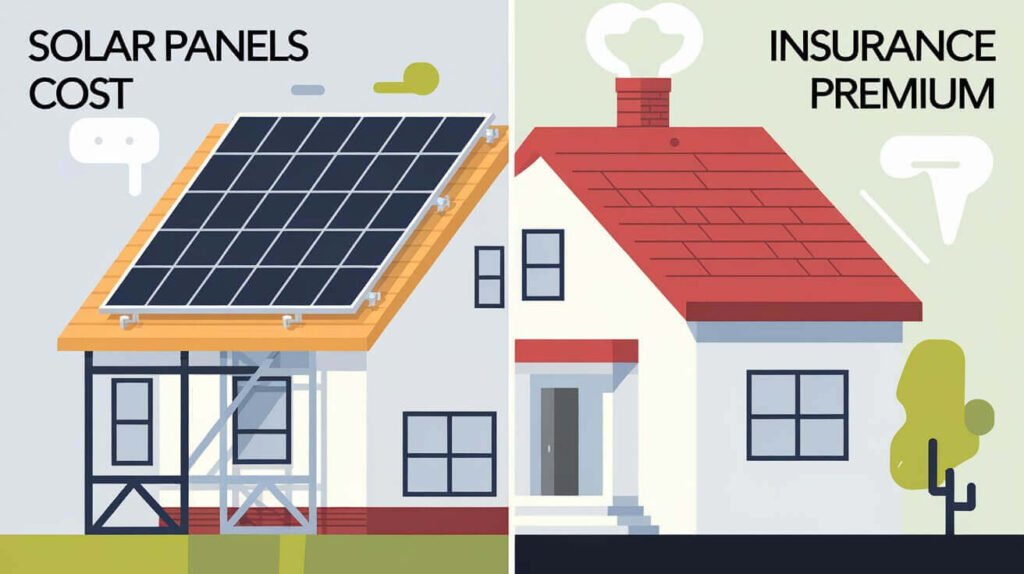 Solar vs. insurance cost