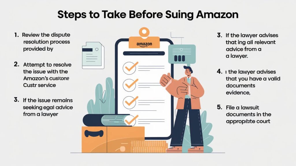 Steps to Take Before Suing Amazon