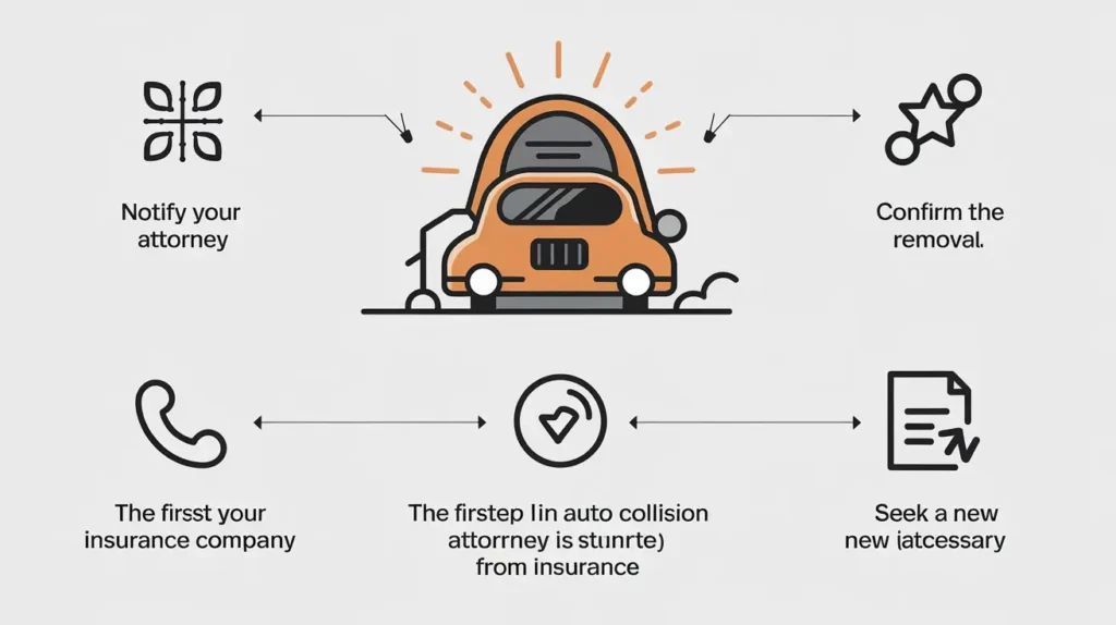 Steps to Take for Auto Collision Attorney Removal from Insurance