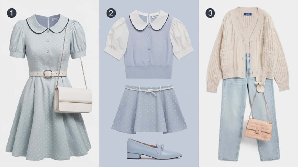 Styling Examples How to Wear Peter Pan Collars