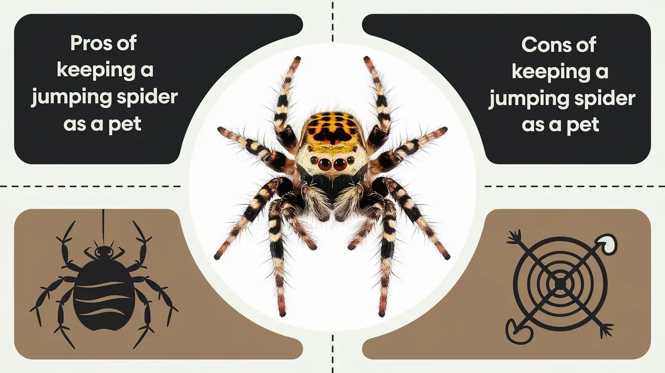The Pros and Cons of Keeping a Jumping Spider as a Pet
