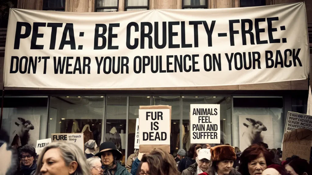 What is PETA’s Anti-Fur Campaign