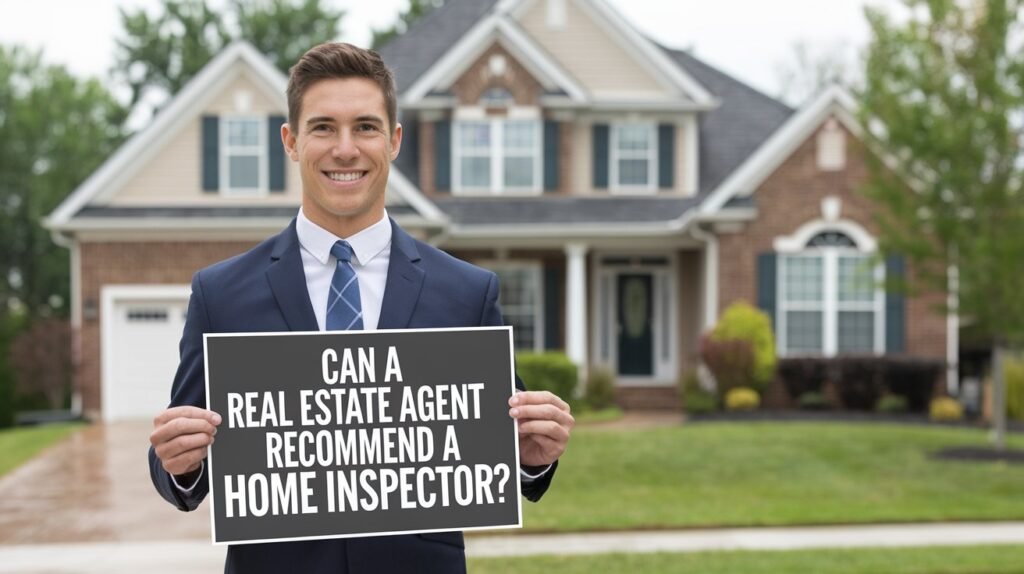 Can a Real Estate Agent Recommend a Home Inspector? Understanding 4 Inspection