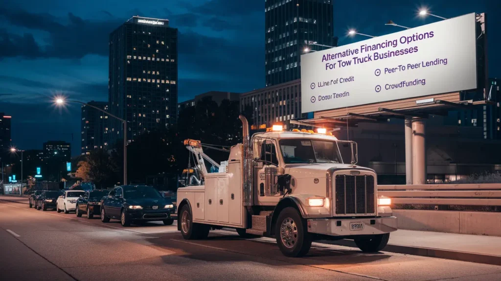 Alternative Financing Options for Tow Truck Businesses Business Line of Credit