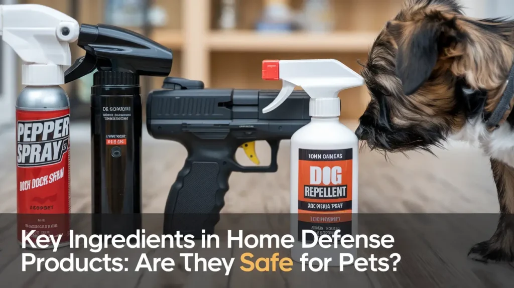 Key Ingredients in Home Defense Products Are They Safe for Pets