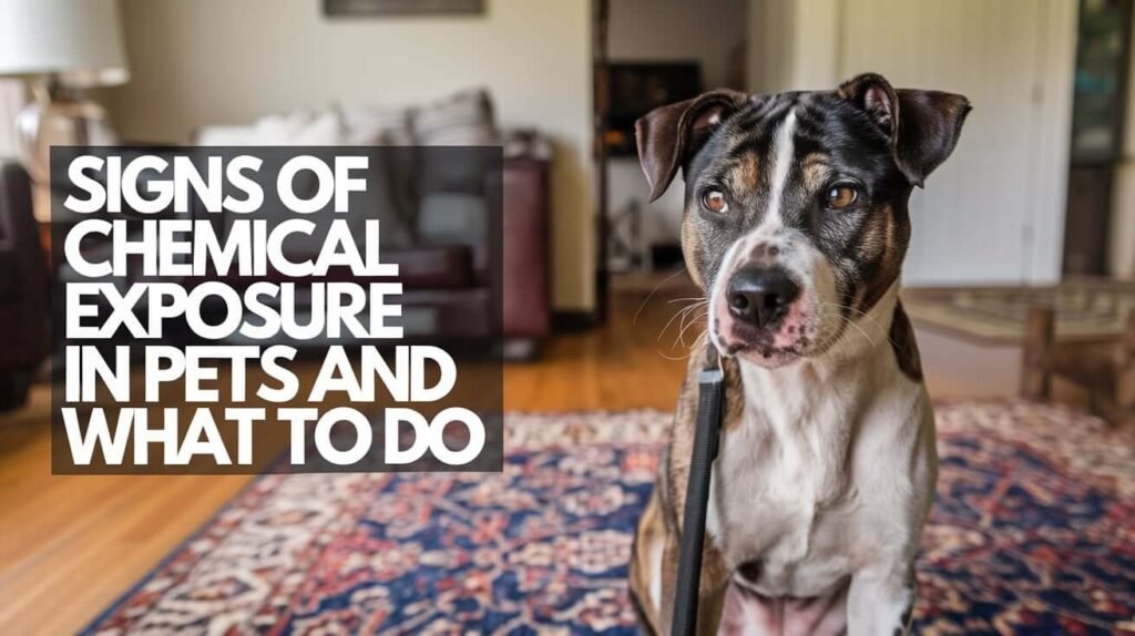Signs of Chemical Exposure in Pets and What to Do
